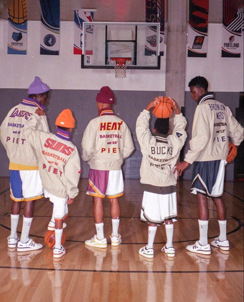 early 2000s basketball jersey streetwear photograph - 