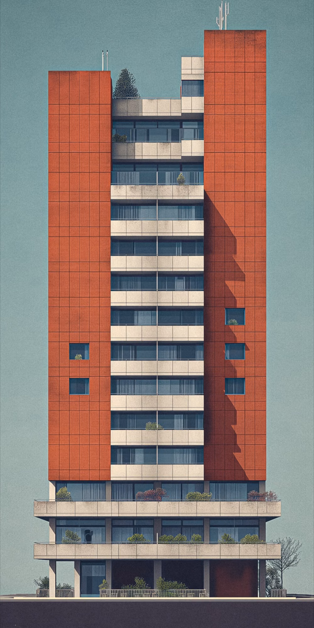 Bauhaus aesthetic - The Bauhaus movement's innovative approach to architecture is epitomized in Bauhaus Collage Architecture. This style embraces a fusion of form and function, where geometric shapes and minimalist aesthetics converge to redefine traditional norms. The dynamic composition allows for both visual appeal and practical utility, breaking free from constraints to create adaptable and engaging spaces. The legacy of Bauhaus Collage Architecture endures, influencing contemporary design globally and emphasizing the importance of crafting experiences within architectural spaces. #Bauhaus #CollageArchitecture #FormAndFunction #ArchitecturalInnovation