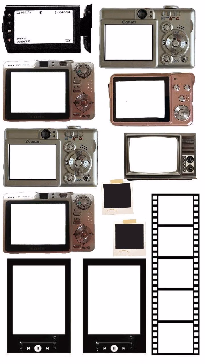 Collage aesthetic -