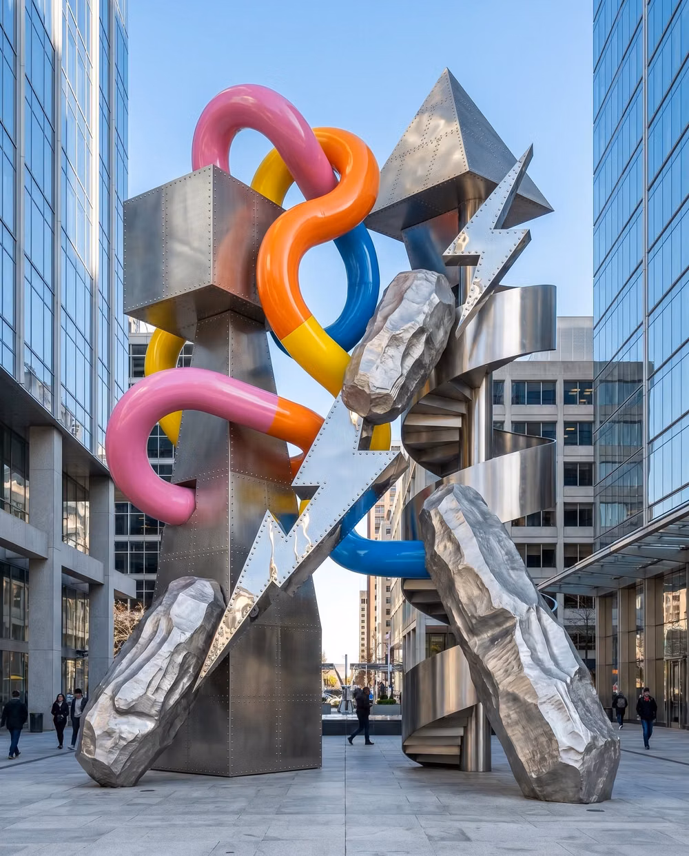 bright modern abstract sculpture public space - Flowstates / SuperForms
#KenKelleher #Anchorball #flowstates #ContemporaryArt #PostPop
©2026 Ken Kelleher. All rights reserved.
@anchorball / @sol.kelleher