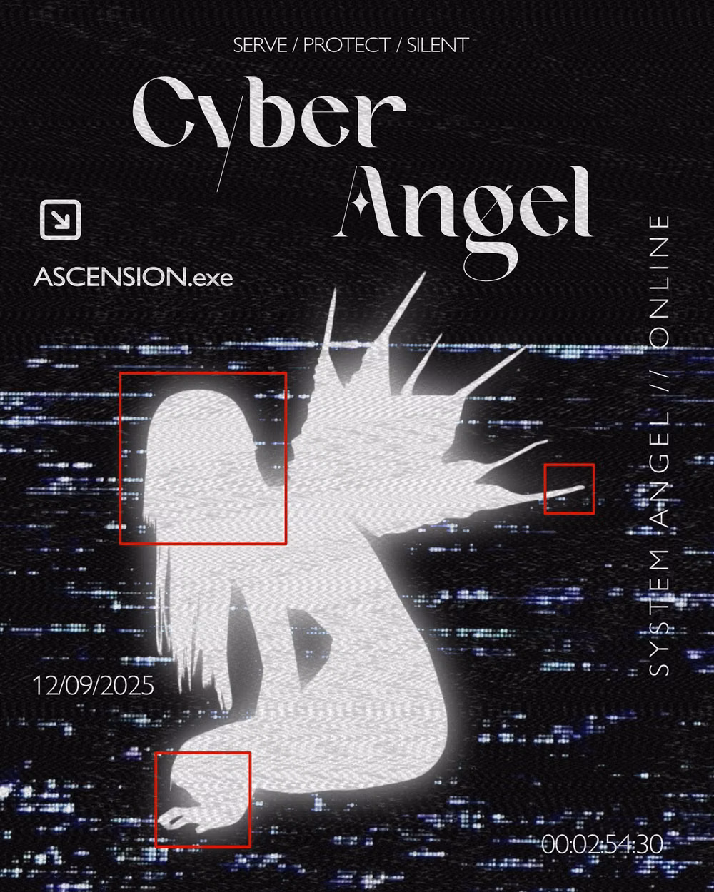 Cybercore aesthetic - Create stunning cyber angel visuals with our unique digital art pack, perfect for Y2K-inspired Instagram posts. Cyberpunk and divine core elements combine to offer eye-catching designs that stand out. Visit our site to download free themed assets and elevate your content with this cybercore aesthetic. πβ¨ #CyberAngel #Y2KDesign #DigitalArt #Inspo