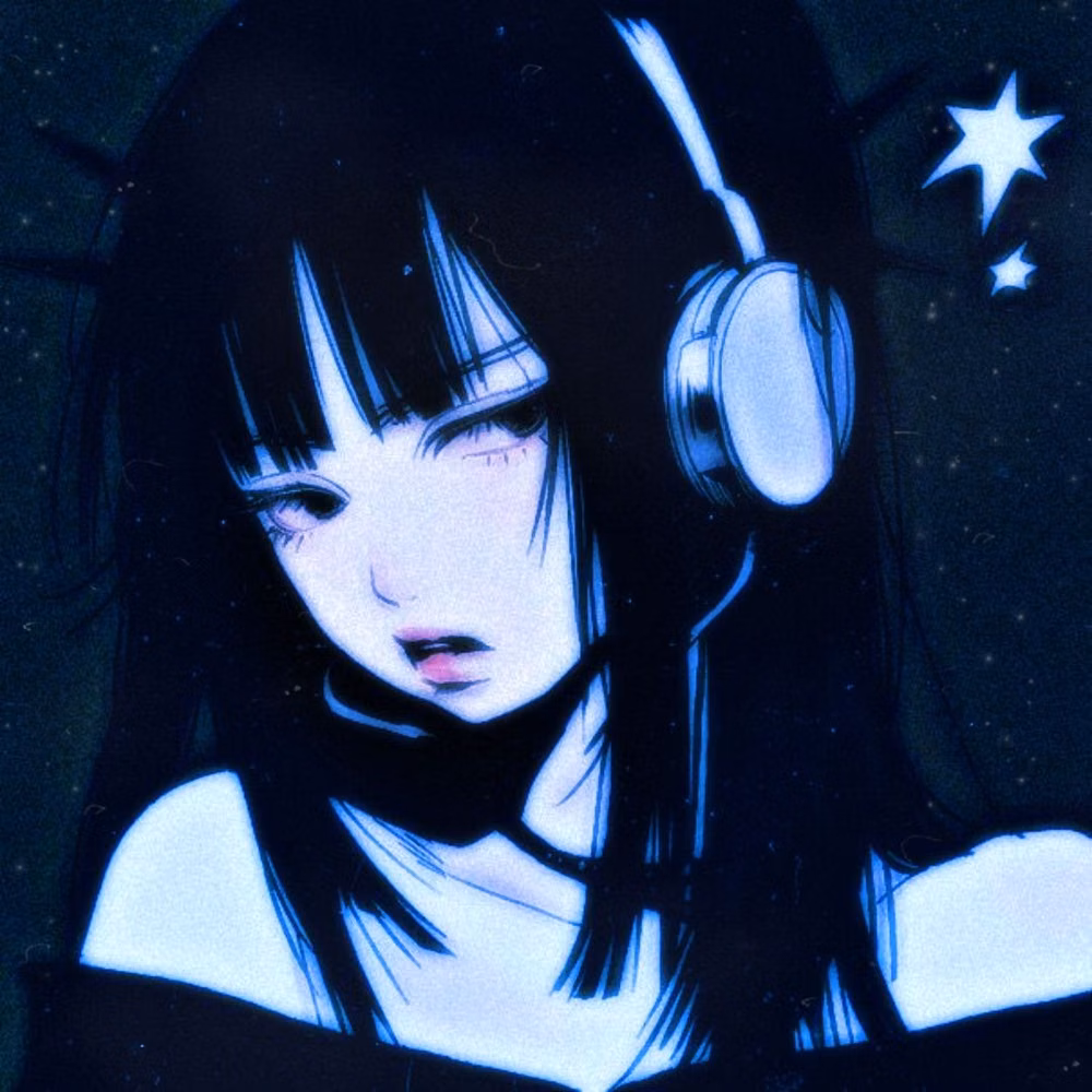 Cybercore aesthetic - #pfp #blue #cyberpunk #cyber #aesthetic #profile #picture #edit #phonk