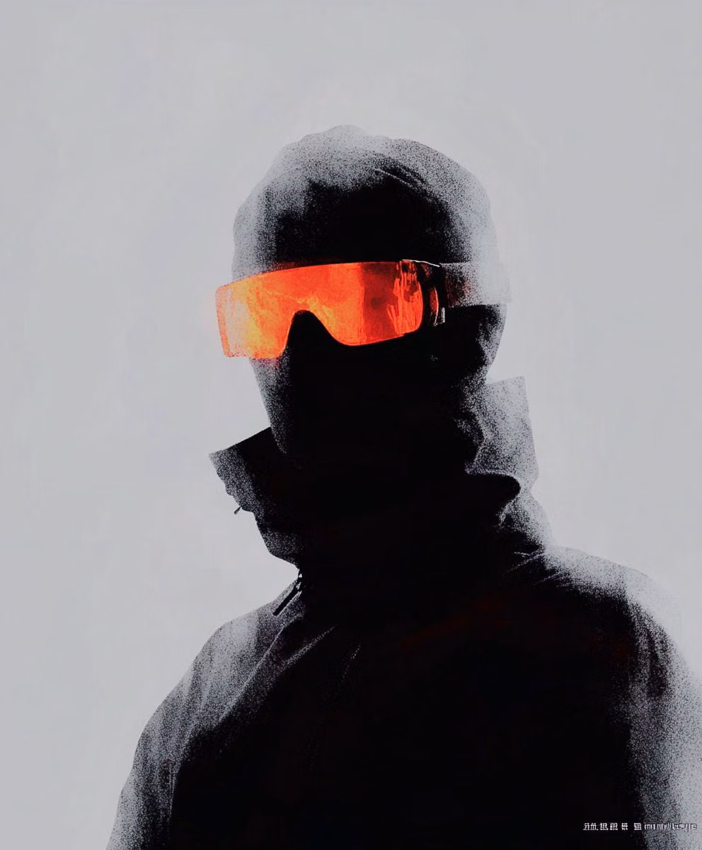 Cyberpunk aesthetic - A fusion of cyber fashion and glitch effects. The neon-red contrast and digital noise create a futuristic mood. Would you rock this aesthetic?
