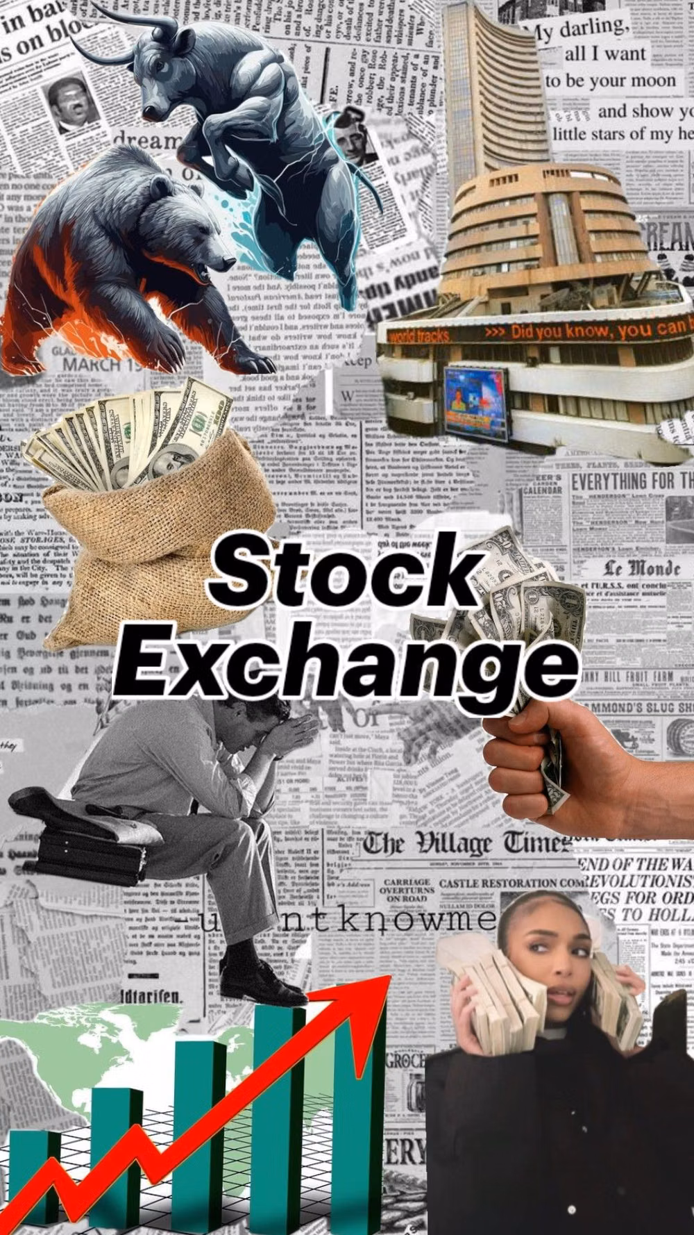 stock exchange information board photograph - 