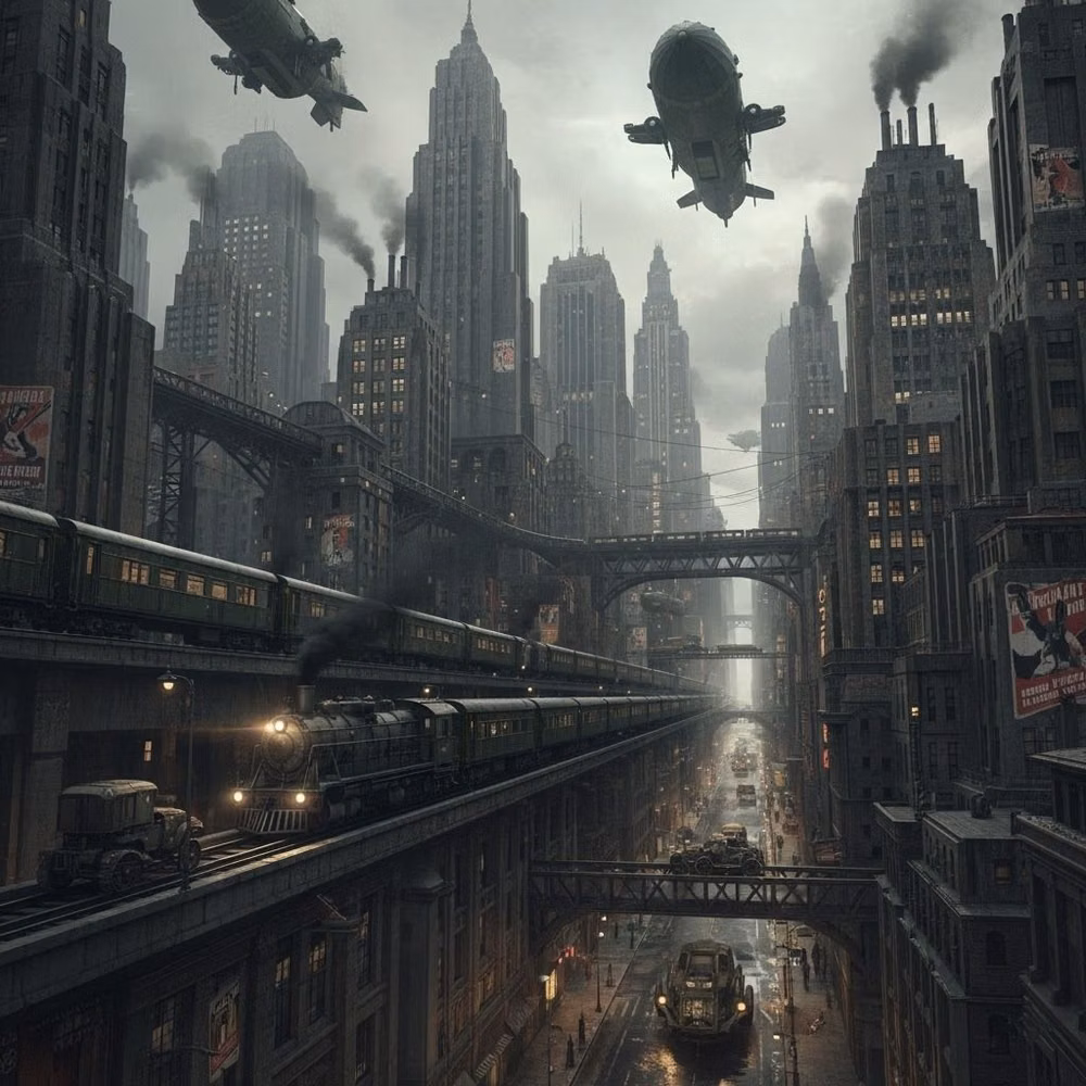 Dieselpunk aesthetic - 