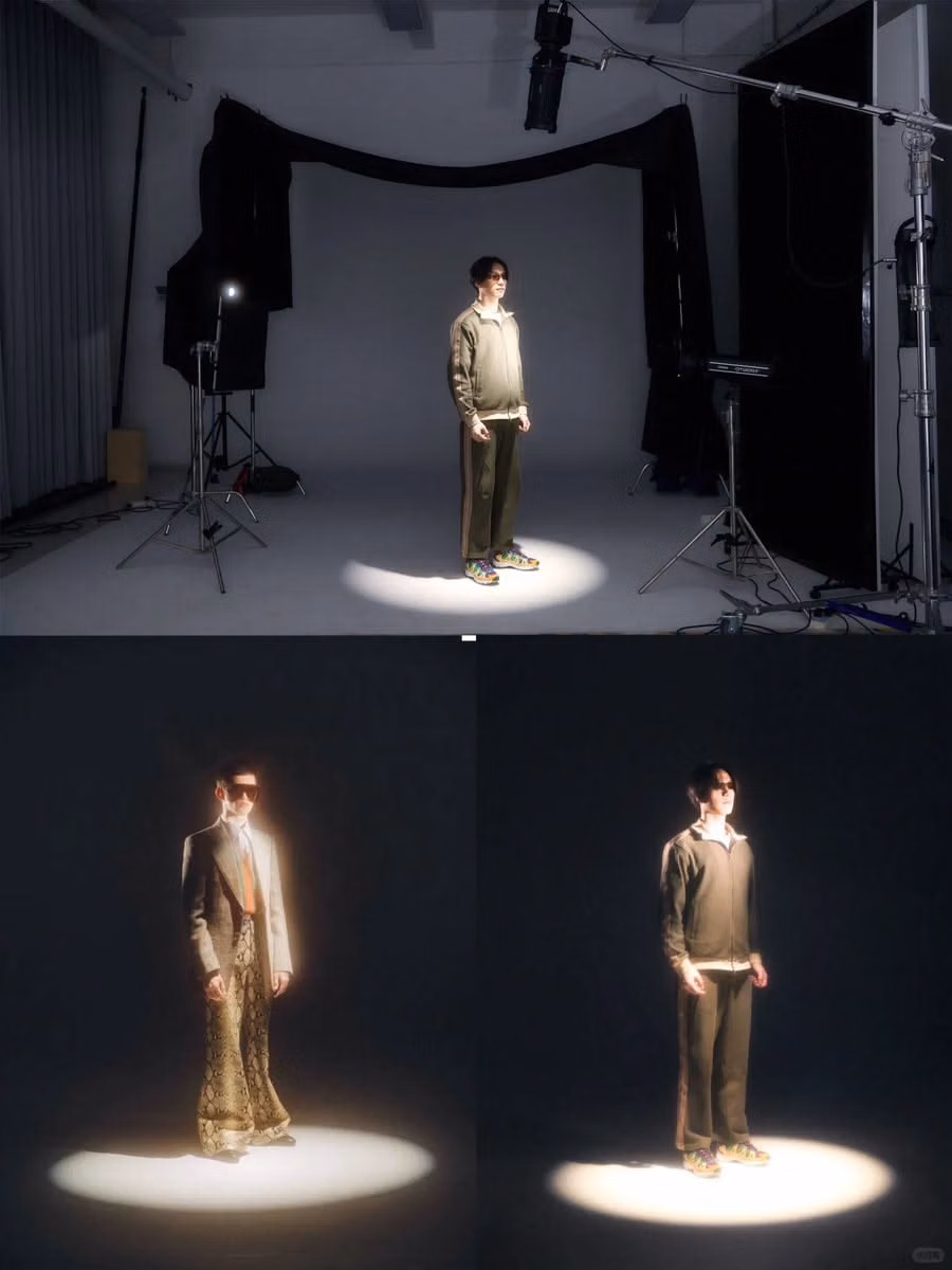 editorial studio portrait lighting setup photograph - 