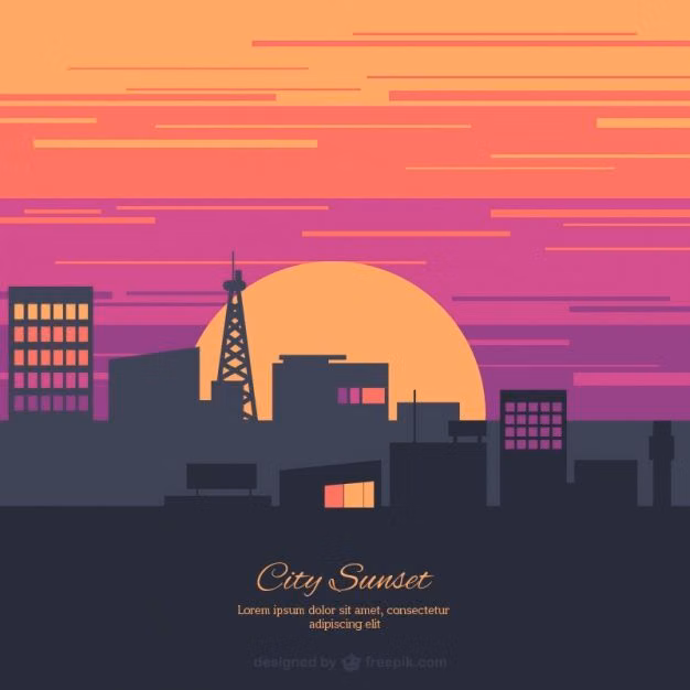 Flat Design aesthetic -