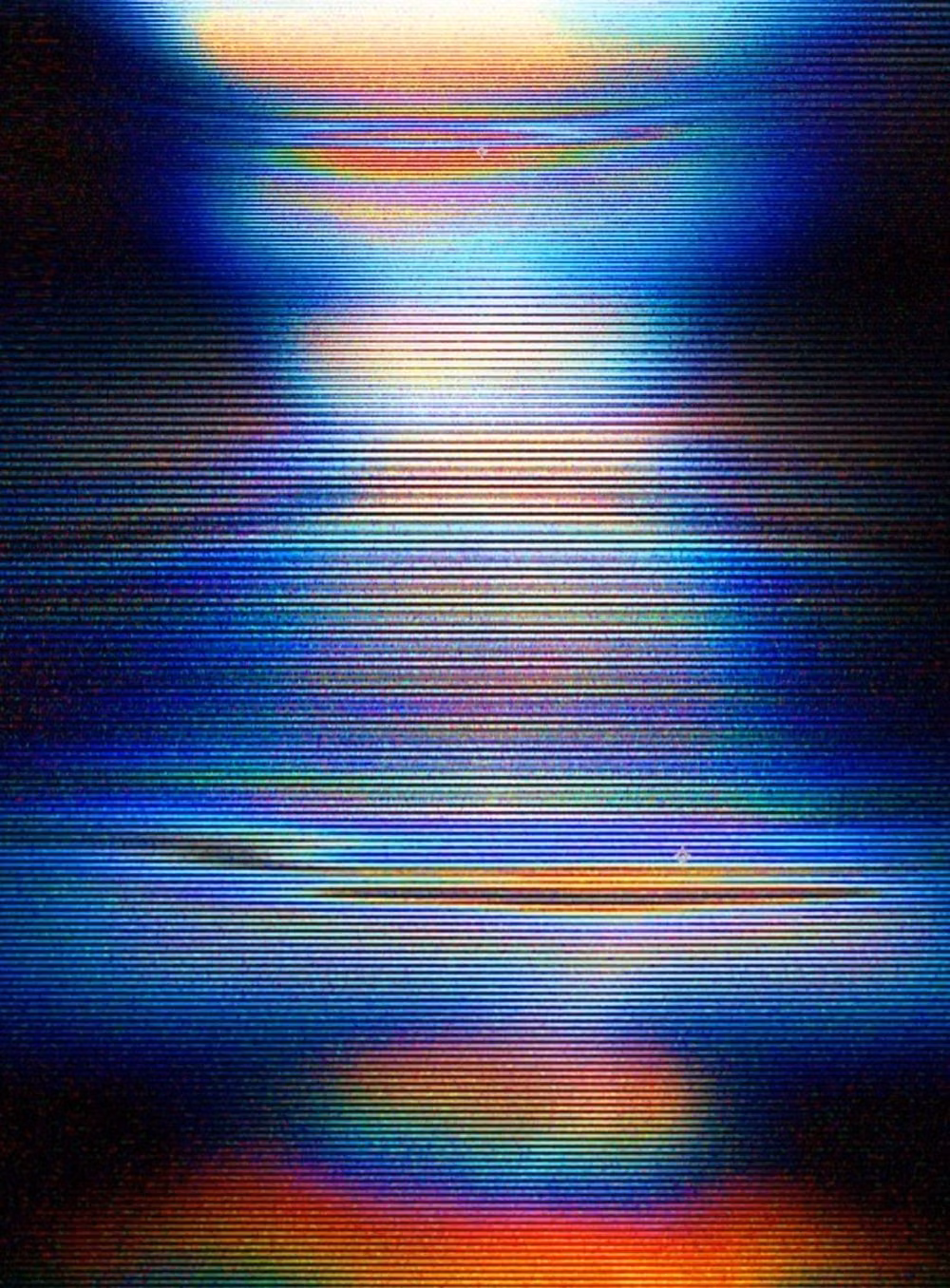 analog oscilloscope waveform screen photograph -