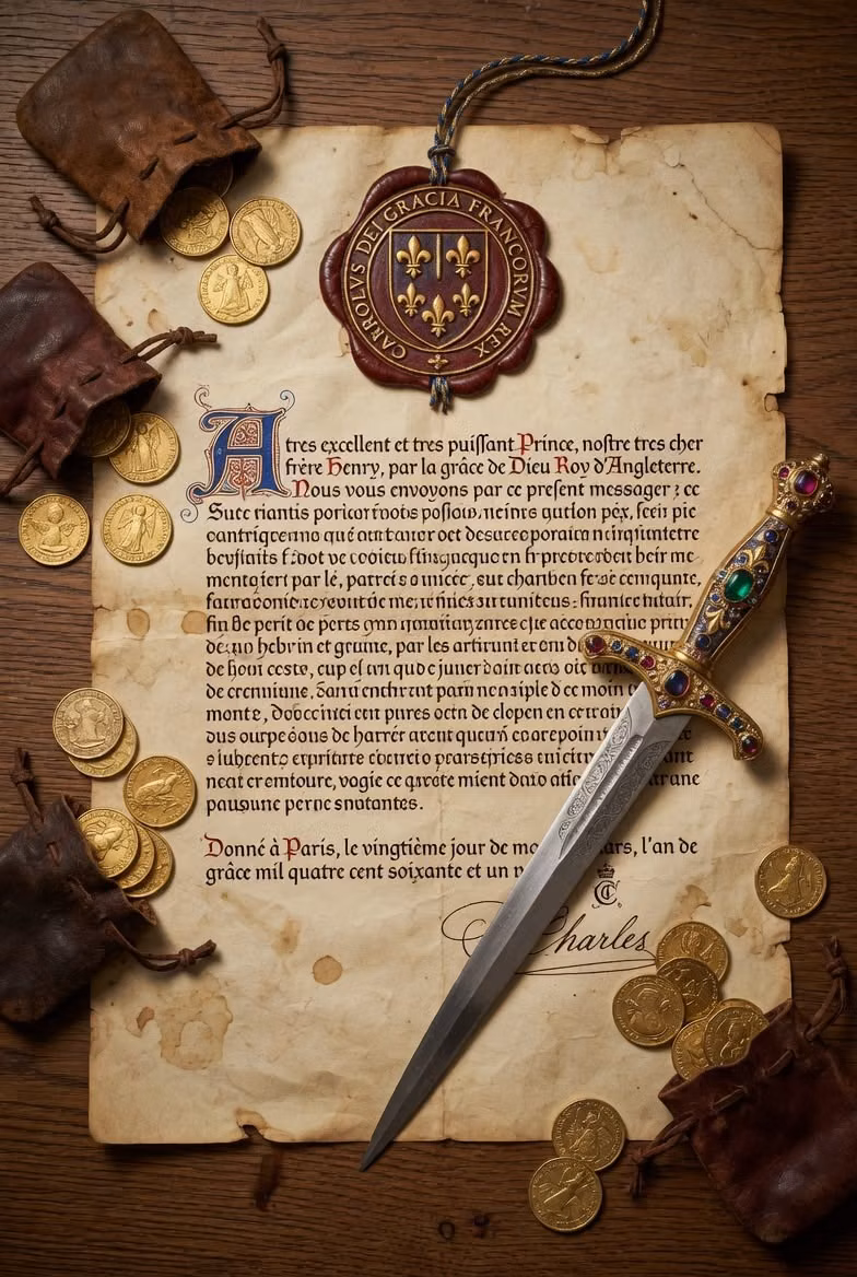 Historical Manuscript Skeuomorphism aesthetic - 