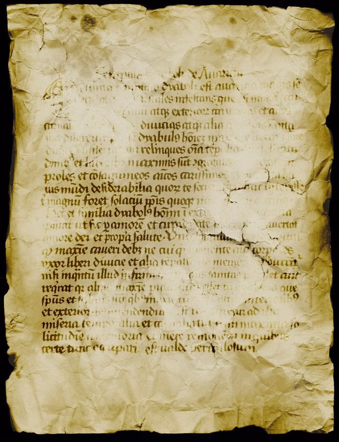 aged parchment fibers manuscript close up photograph - Ancient Manuscript. Age stained parchment burnt and wrinkled , #sponsored, #Age, #Manuscript, #Ancient, #stained, #wrinkled #ad