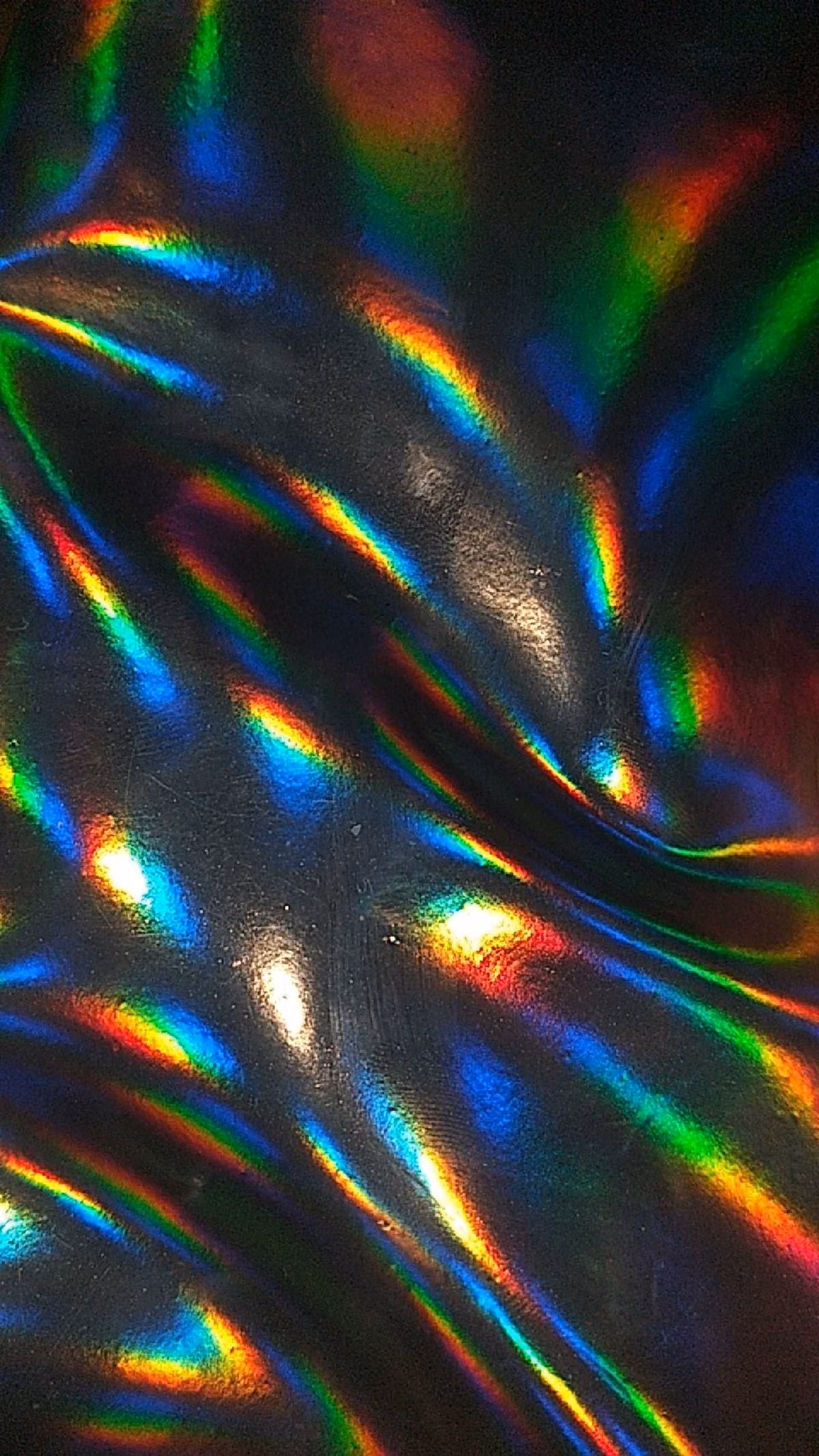 holographic diffraction film macro photograph -