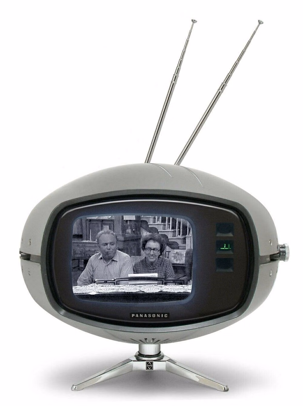 1960s space age television product photograph -
