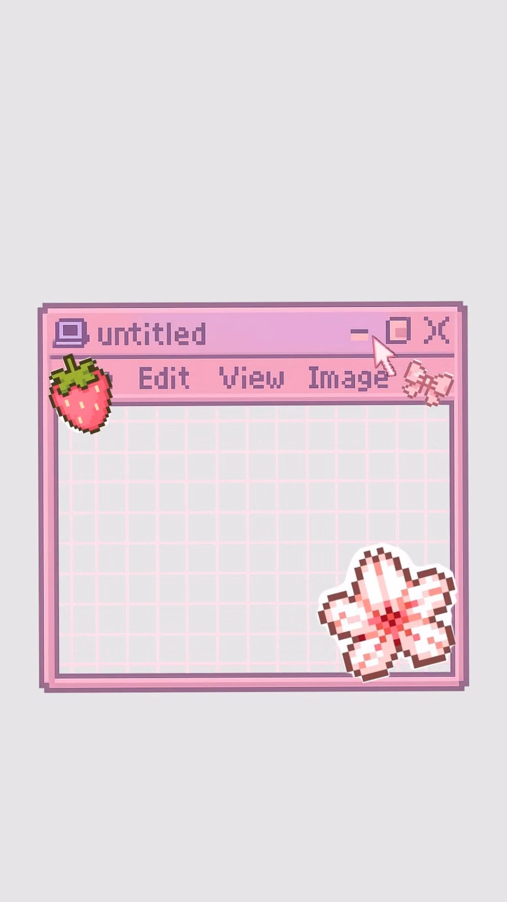 Kawaii UI aesthetic -