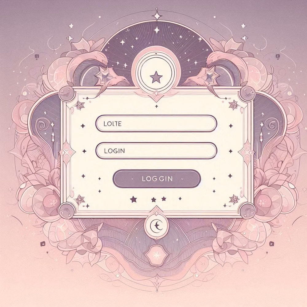 Kawaii UI aesthetic -
