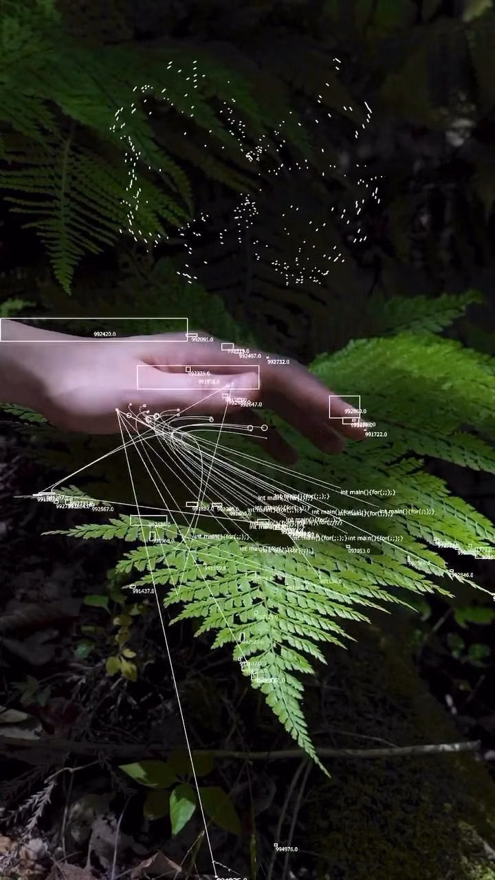 Luminous Eco-Skeuomorphism aesthetic -