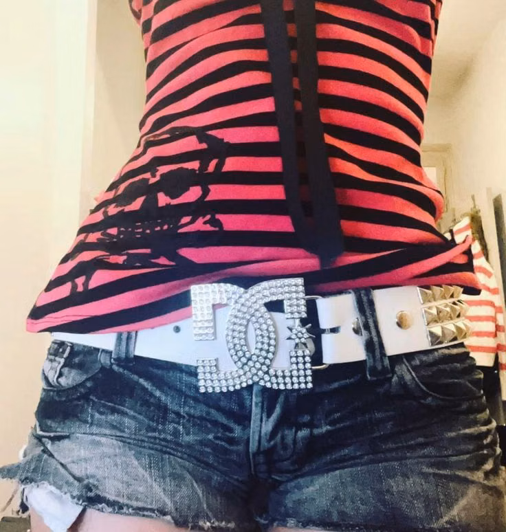 McBling aesthetic - #trashy #mcbling #2000s #pink #y2k #aesthetic #makeup #bedazzled #fashion #1 #pink