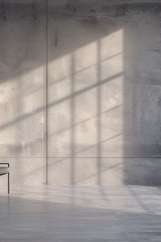 Minimalism aesthetic - Experience a tranquil oasis that reflects the essence of 2024 living room trends. Clean lines and a soothing color palette harmonize to create a minimalist space. Light dances across surfaces, showcasing a refined approach to modern interior design.