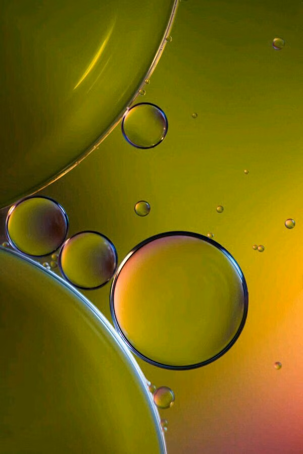 oil droplets in water macro photograph - I did a lot of oil in water photography over the years Stormfront