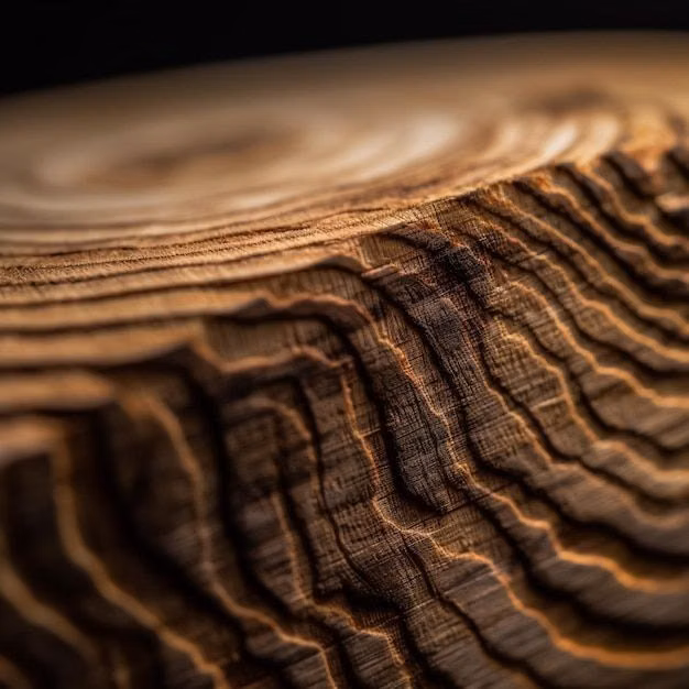quartersawn oak grain close up photograph - 