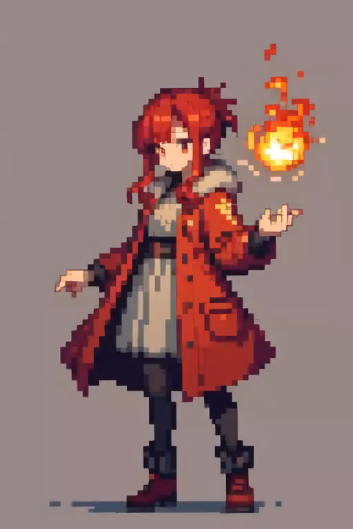 RPG Pixel Art aesthetic - 