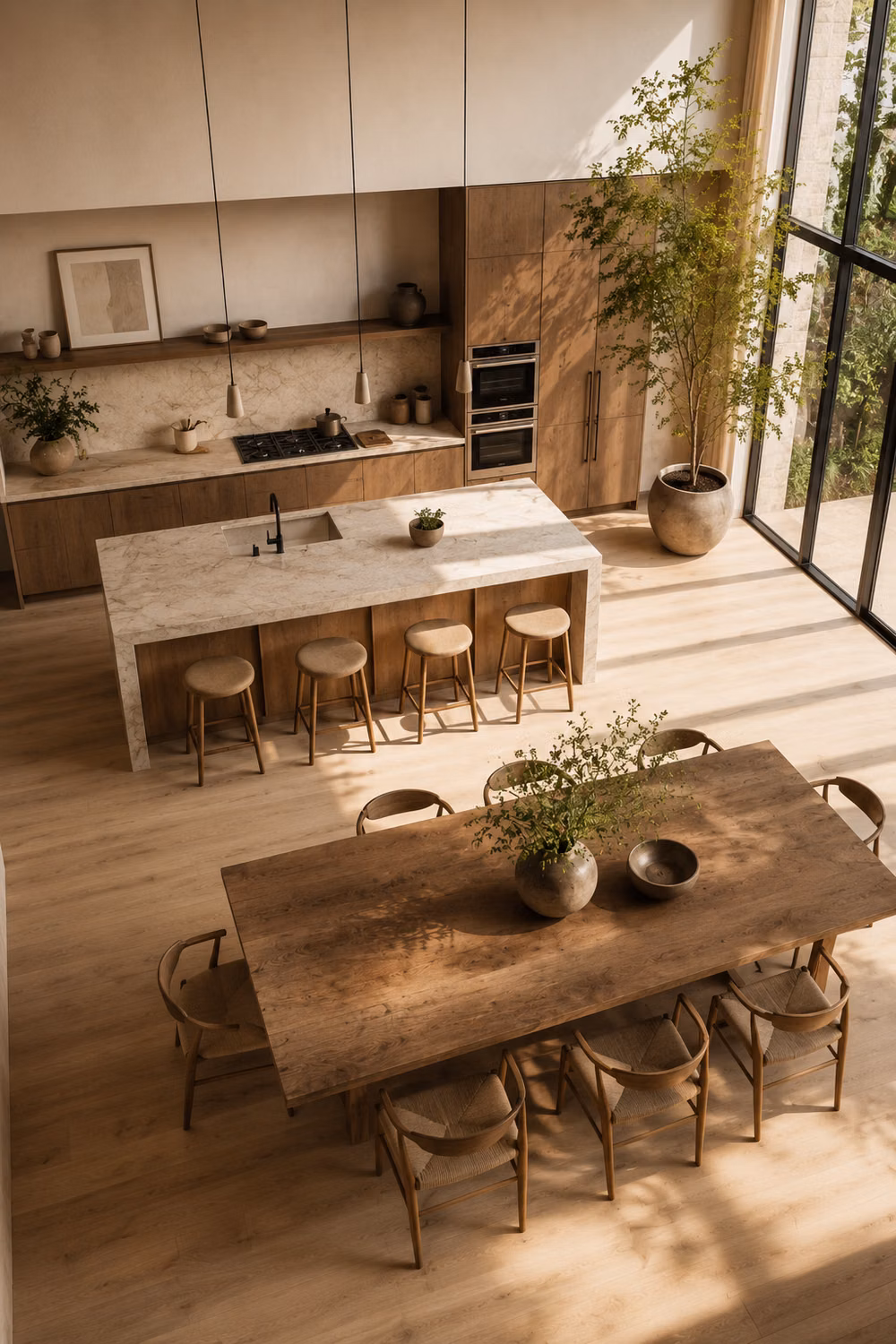 Scandinavian Modern aesthetic -