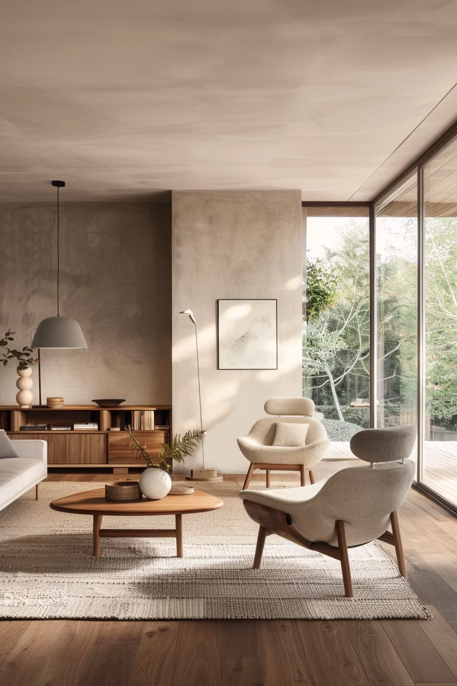 Scandinavian Modern aesthetic -