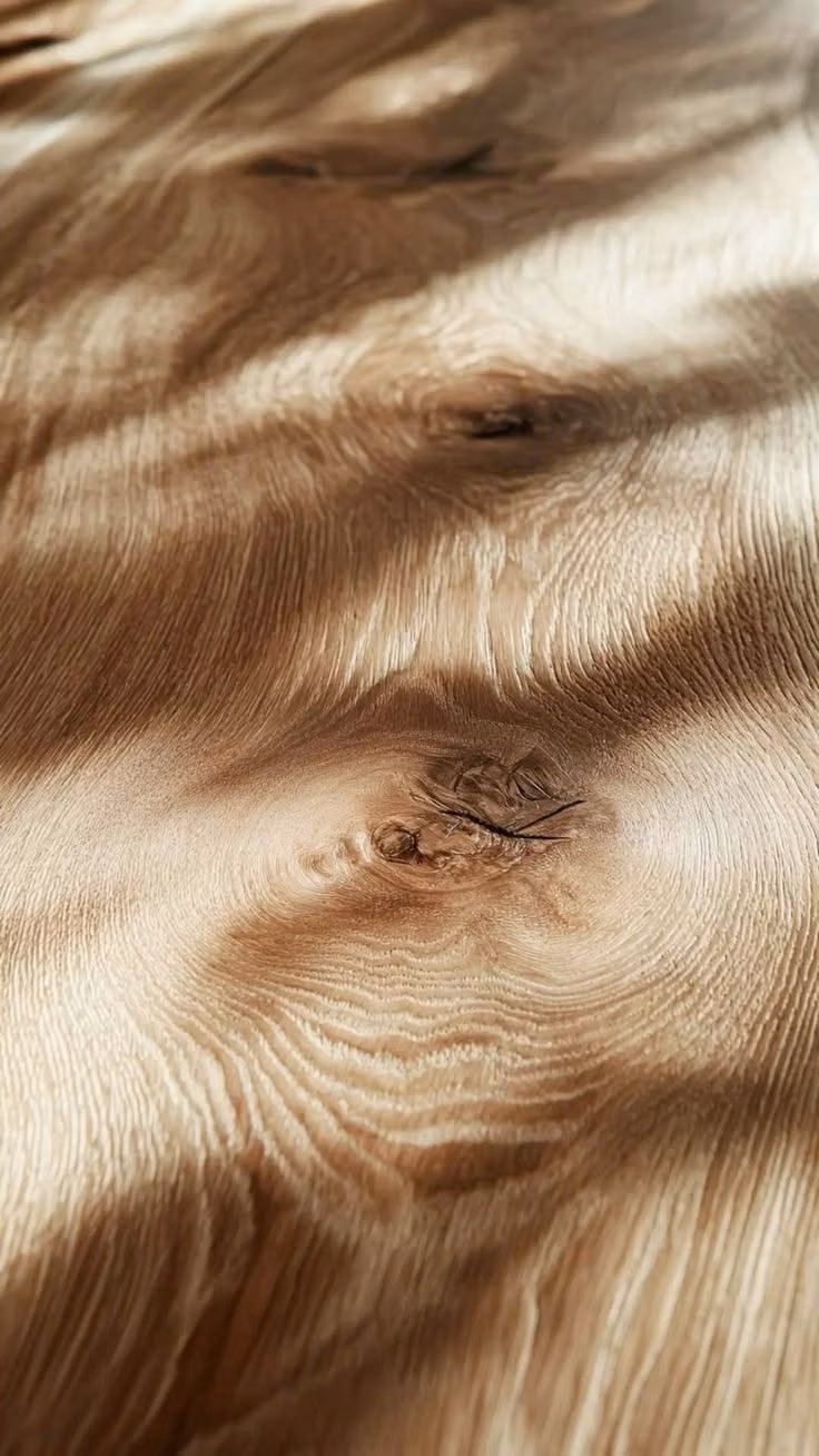 birch plywood edge grain close up photograph -