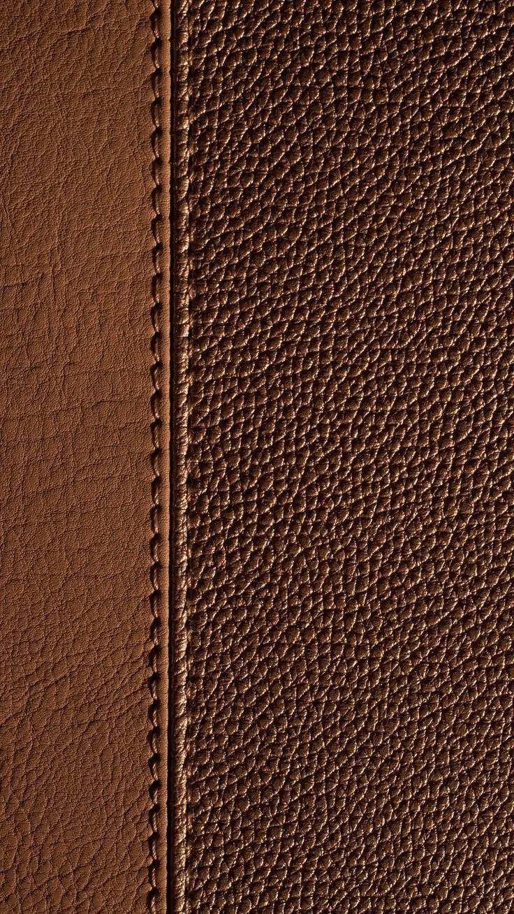 brown leather stitching macro photograph -