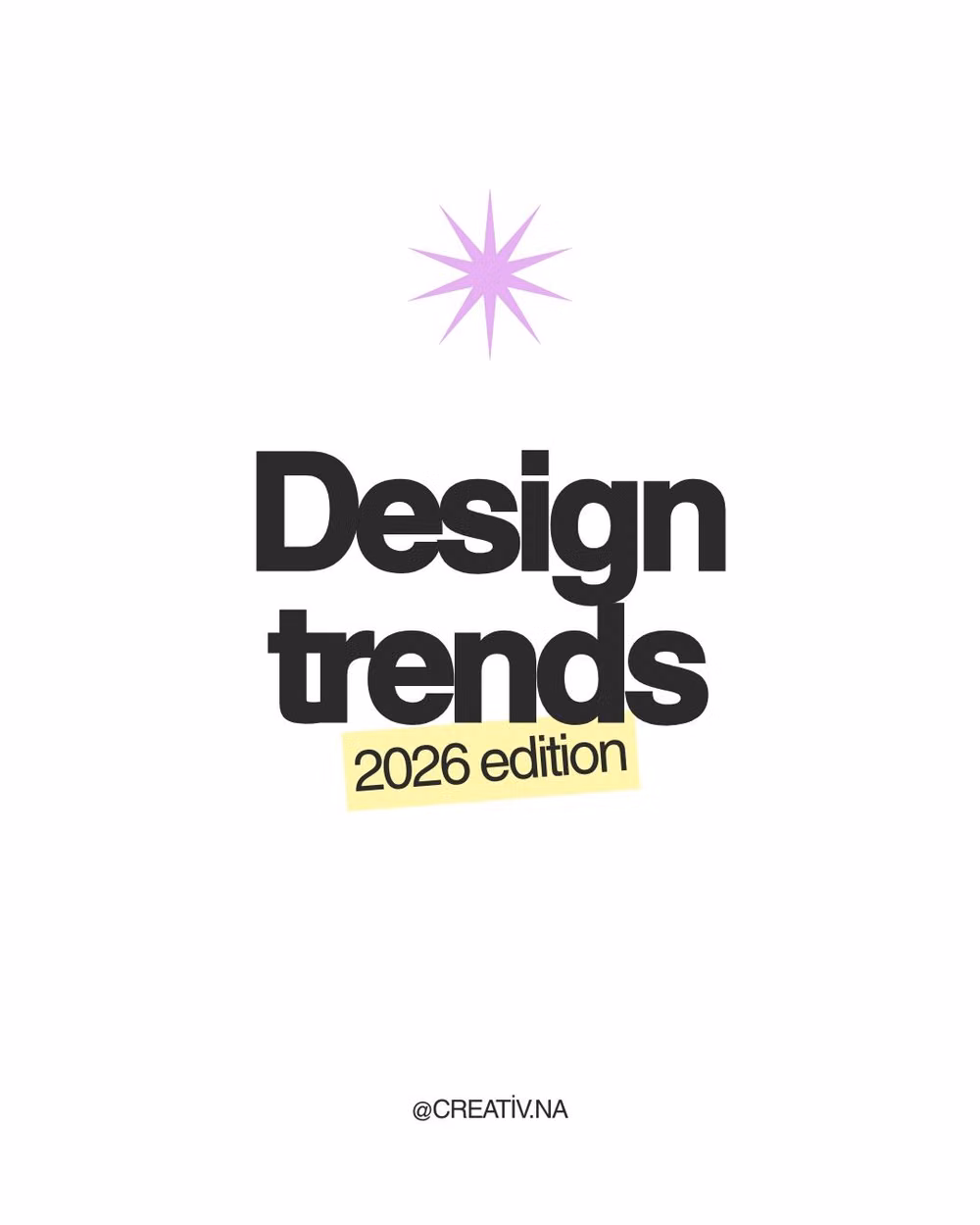 Type-First Design aesthetic - First Monday of 2026 is here! So are the trends! ✨
To be honest, I love them all, but collage-style composition is my ABSOLUTE favorite for this year! And yours? 🤭
•
•
#graphicdesign #graphicdesigners #design #trend #trending