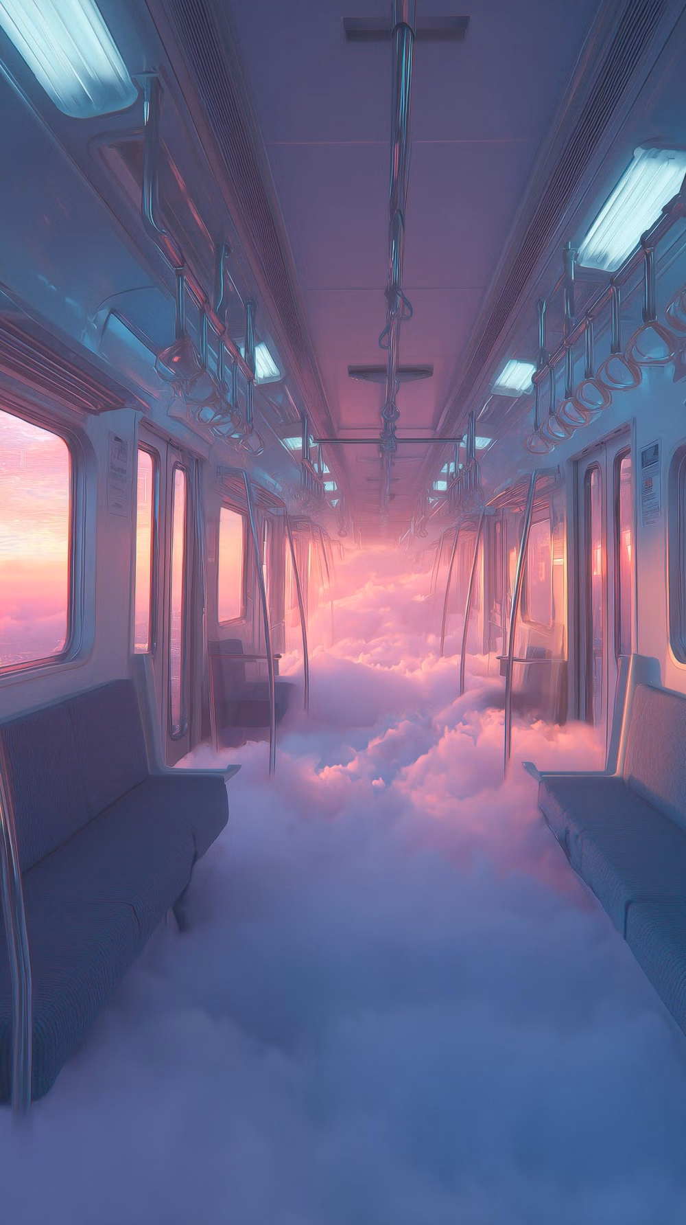 Vaporwave aesthetic - The kind of place you go when you need to feel alone with your thoughts. A peaceful, pastel escape.  .  .  .  Follow @thelostvibe0 for more!  .  .  .  #Dreamcore #Vaporwave #PastelAesthetic #NostalgiaCore #DigitalArt #SurrealArt #AestheticArt #Dreamy #Vibes #RetroAesthetics #ForYou #ExplorePage #Mood