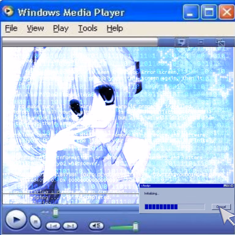 Web 1.0 / Webcore aesthetic -