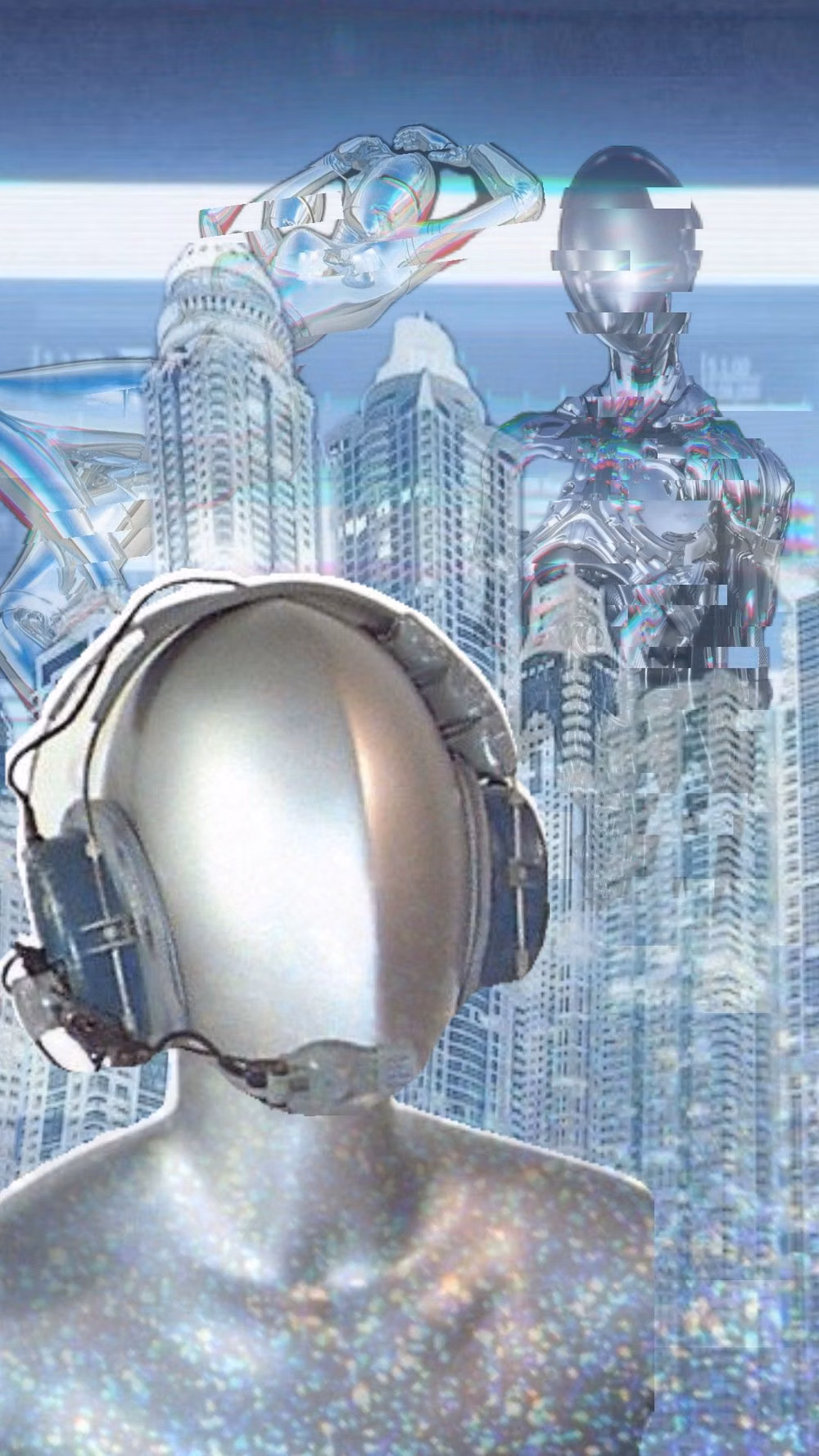 Y2K Techno-Skeuomorphism aesthetic - #cybercore #nostalgia #2000s #y2k #aesthetic #futurism
